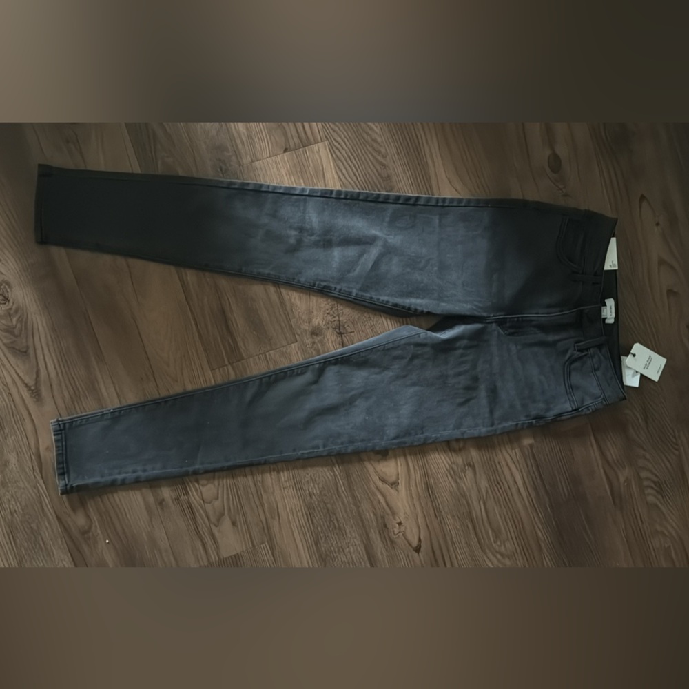 Forever 21 Charcoal Skinny Jeans